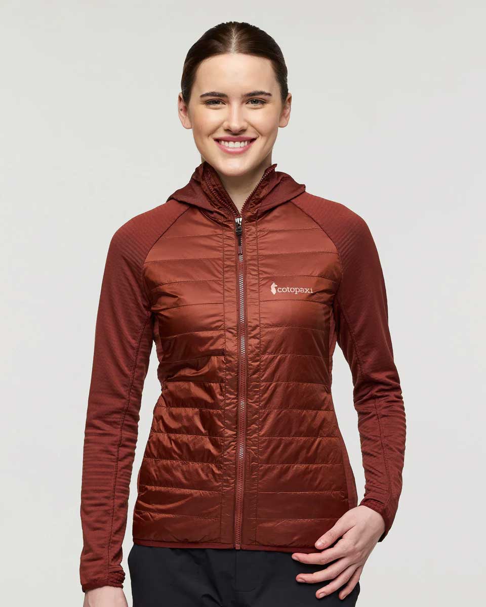 Capa Hybrid Insul. Hooded Jkt  - Rusty