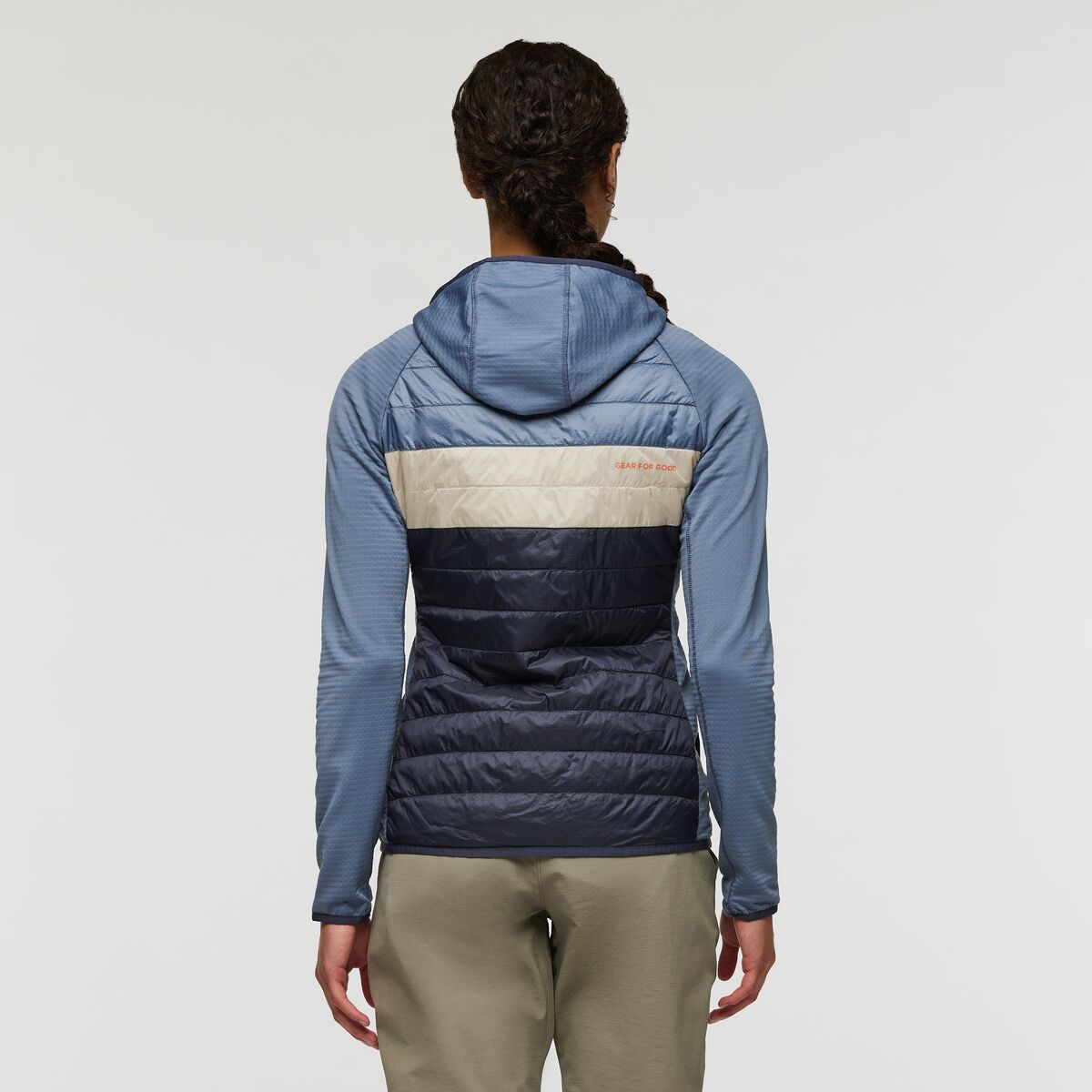 Capa Hybrid Insul. Hooded Jkt - Tempest/Graphite