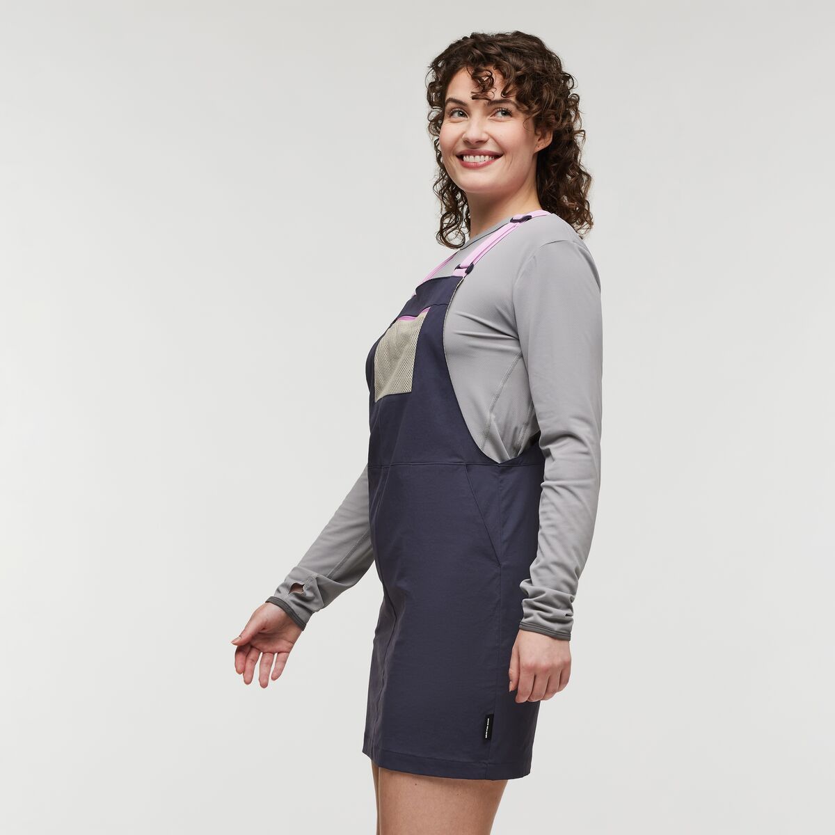 Tolima Overall Dress - Graphite