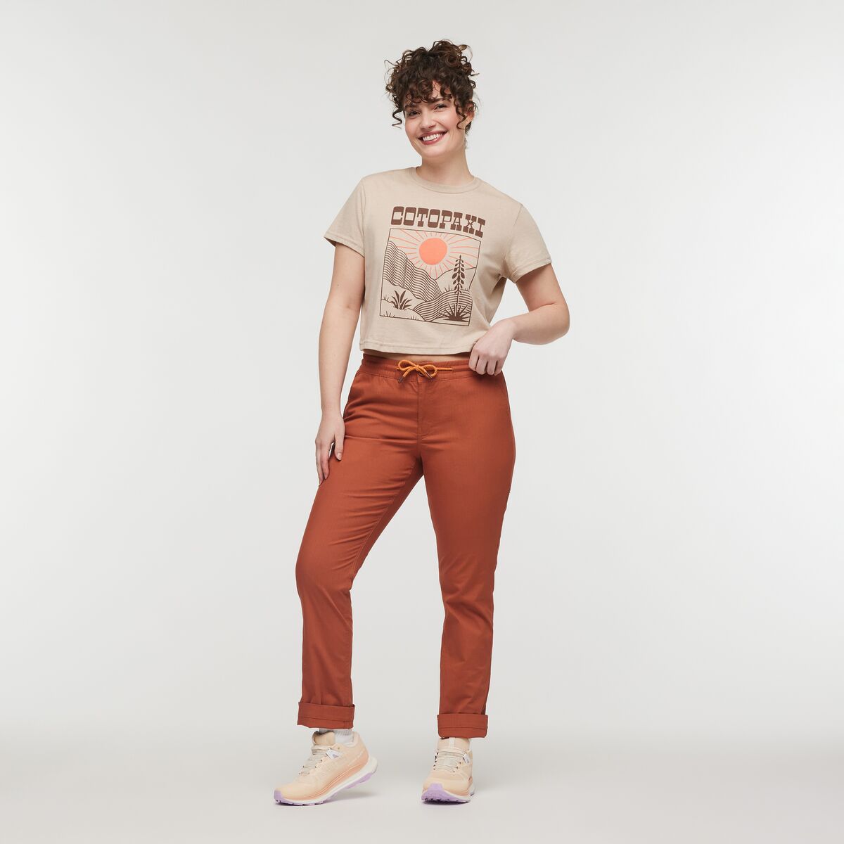 West Hills Organic CropT-Shirt - Oatmeal