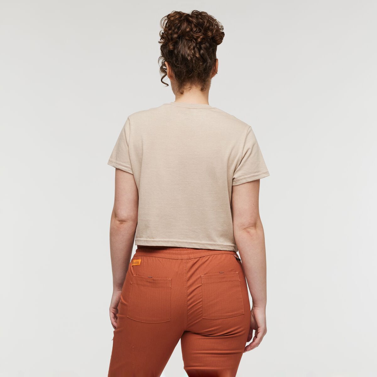 West Hills Organic CropT-Shirt - Oatmeal