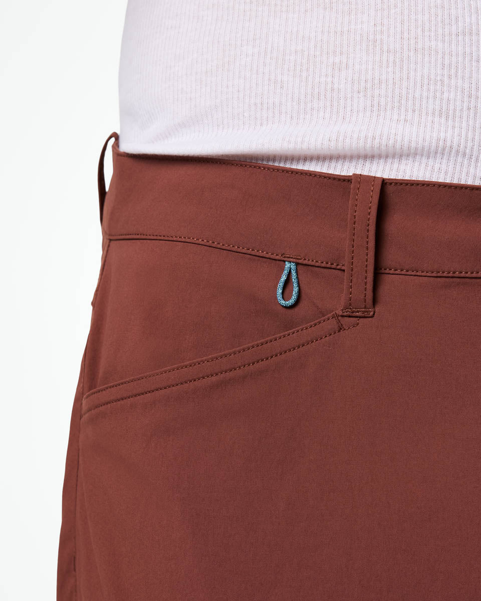 Coraje Tech Short Herren - Sepia