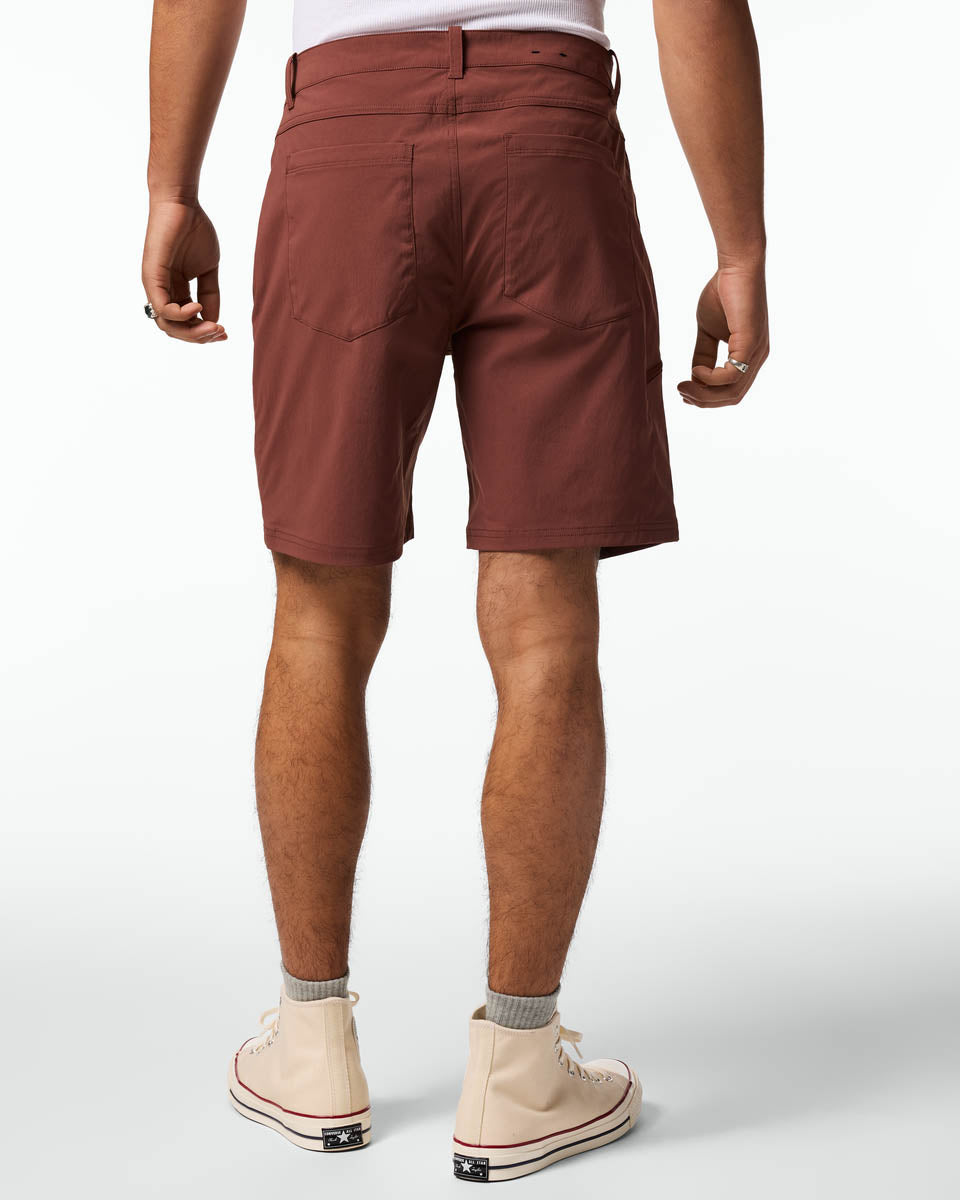 Coraje Tech Short Herren - Sepia