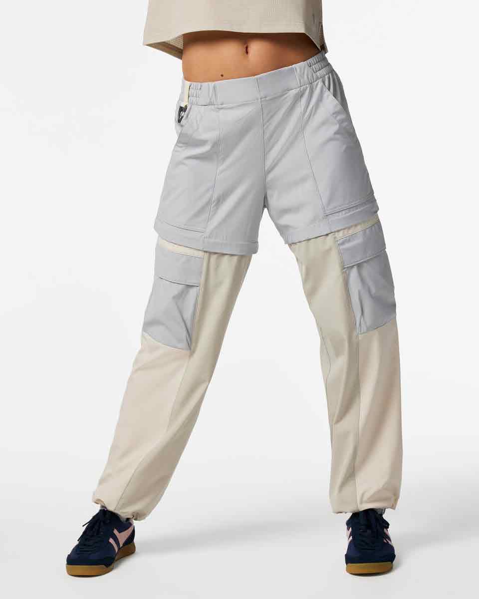 Losdos Zip-Off Pant Damen - Vapor/Mineral