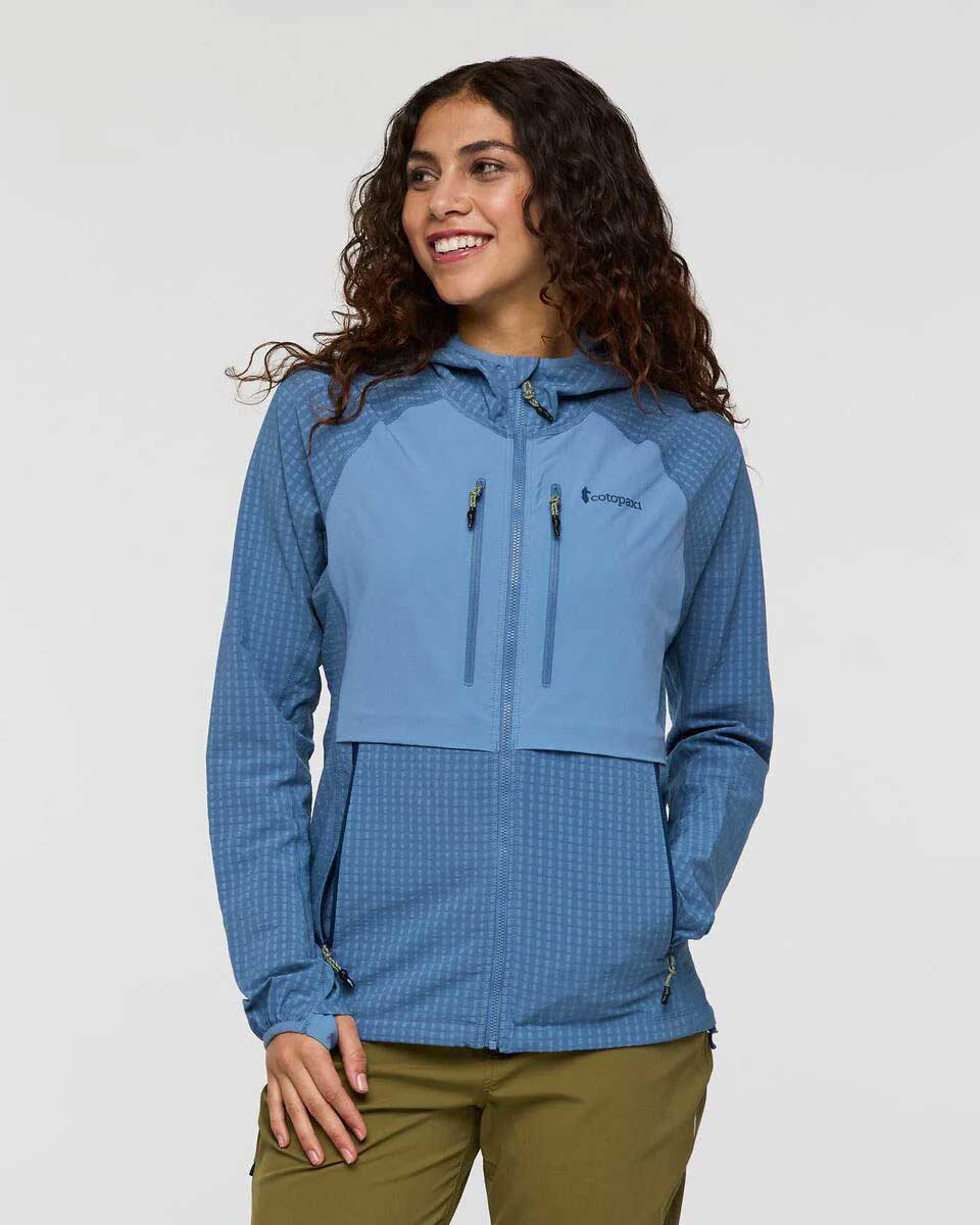 Yermo Hooded Softshell Jacket Damen - Fjord