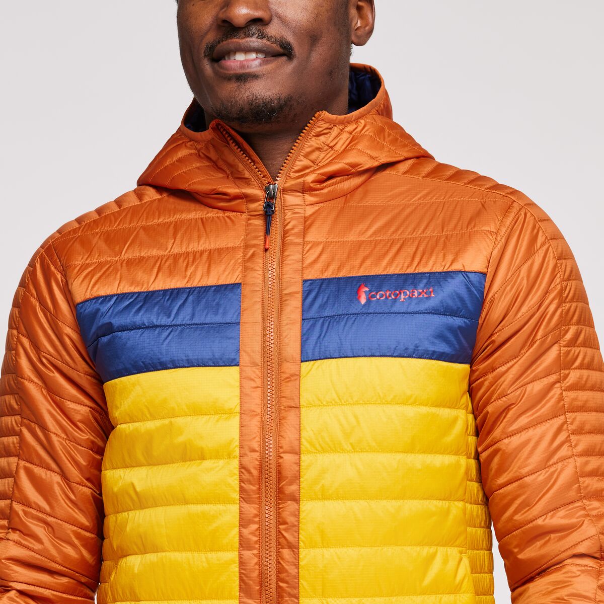 Capa Insulated Hooded Jacket  - Mezcal &amp; Sunset