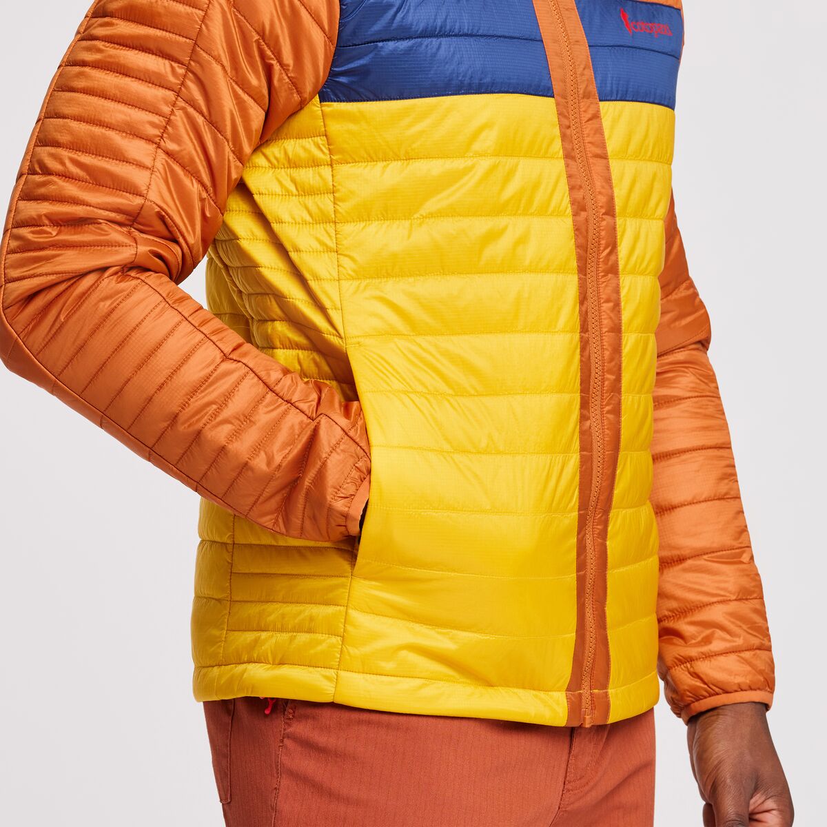Capa Insulated Hooded Jacket  - Mezcal &amp; Sunset