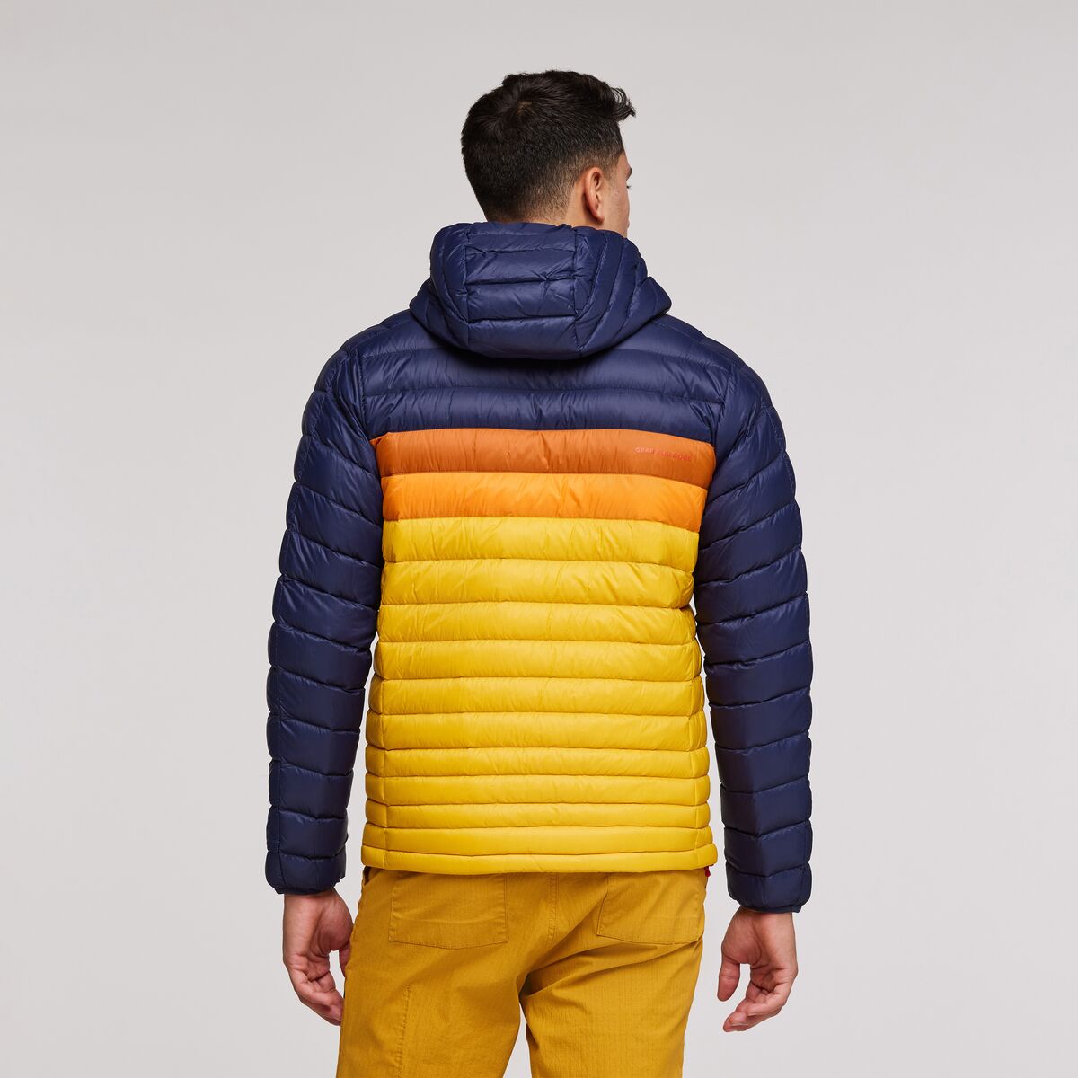 Fuego Down Hooded Jacket  - Maritime &amp; Sunset